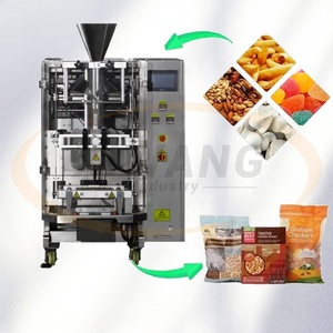 Automatic Nuts Rice Weigh and Package Sealing <b>Machine</b> Vertical Granule Packing Grain Rice Sugar Bean Weighing <b>Packaging</b> <b>Machine</b> - Product Image 1