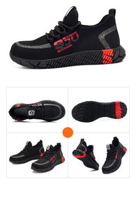 Scarpe Antinfortunistiche da Uomo Leggere di Qualità Antiurto e Antiperforazione con Punta in Acciaio per Protezione - Product Image 6