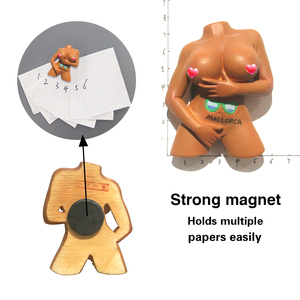 Imán de Resina 3D con Diseño Personalizado de Torso Femenino Sexy, Imán de Refrigerador con Nombre de Ciudad Personalizado y Logotipo Personalizado - Product Image 5