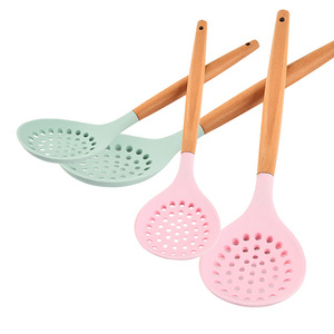Cuchara Coladora de Cocina Resistente al Calor, Antiadherente, para Escurrir y Freír - Product Image 2