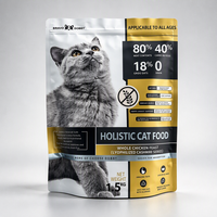 Sachet Doypack Personnalisé avec Logo pour Aliments pour Animaux (Chien, Chat) – Sac en Plastique Qualité Alimentaire – OEM ODM Vente en Gros – Échantillon Gratuit