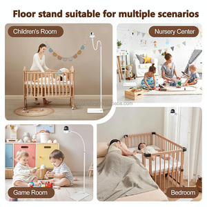 ハローベイビー用ベビーモニターマウントホルダーアームフロアスタンドカメラマウントホルダー - Product Image 3