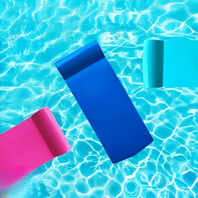 NBR Vinyl Coated Foam Lounge Floats & Rafts for Water Sports  Swimming Pools & Beaches