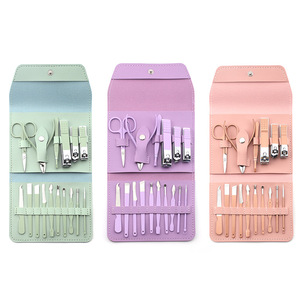 16-piece nail clipper set, household nail clipper set, complete nail care <b>tool</b> <b>kit</b> - Product Image 1
