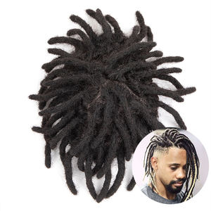 Nuevo Sistema Capilar Mono Afro Rizado <span class=keywords><strong>para</strong></span> <span class=keywords><strong>Hombres</strong></span> <span class=keywords><strong>2022</strong></span>, Prótesis Capilar Masculina <span class=keywords><strong>para</strong></span> <span class=keywords><strong>Hombres</strong></span> Negros, Peluca de Cabello Humano 100% - Product Image 1