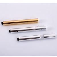 En gros 2.8ml Vide En Aluminium Cliquez Cosmétique Brillant À Lèvres Cuticule Huile Cils Sérum Stylo Tube Conteneur