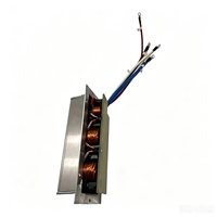 Transformateur d'alimentation industriel triphasé à double enroulement haute puissance PQ50 pour borne de recharge, personnalisable ODM