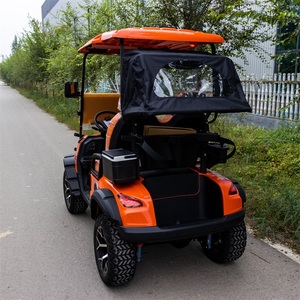 Long Range Battery Powered Golf Cart 72V 2 Seat Mini Golf Cart Refrigerator, <b>Ball</b> Bag Cover, <b>Ball</b> Bag Rack High-Duty Design Buil - Product Image 4