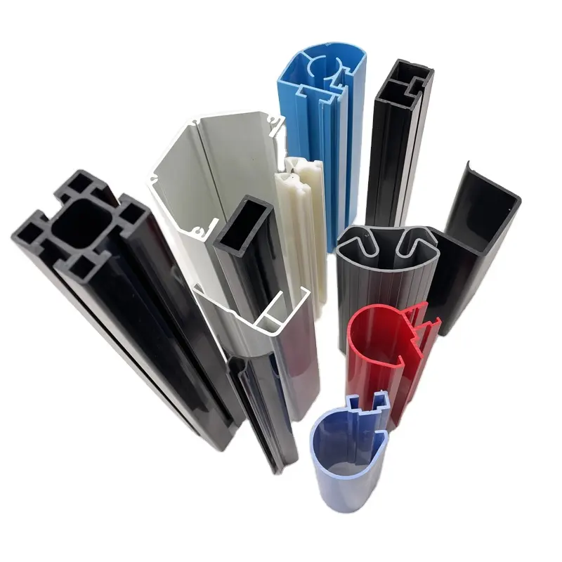 UPVC plastic profile PVC extrusion manufacturing hdpe profile extrusion