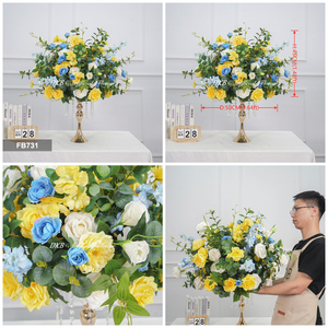 Wedding Stage Welcome <b>Decoration</b> Flower Ball Customization Simulation Flower Ball plants <b>Table</b> <b>Decoration</b> - Product Image 3