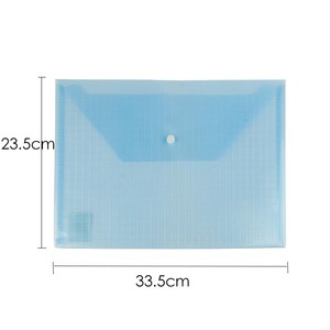 Sacs à boutons de fichiers personnalisés de taille <span class=keywords><strong>A4</strong></span> Organisateur de fichiers Boucles élastiques Fermeture Sac en papier Porte-documents Sacs d'enveloppe - Product Image 6