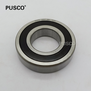 Pusco ตลับลูกปืนเม็ดกลมร่องลึก6207 2RS ขนาด35x72x17มม. Z3V3เหล็กโครเมี่ยม GCr15 P6 ABEC-3ตลับลูกปืนปั๊มเจาะ35มม. - Product Image 3