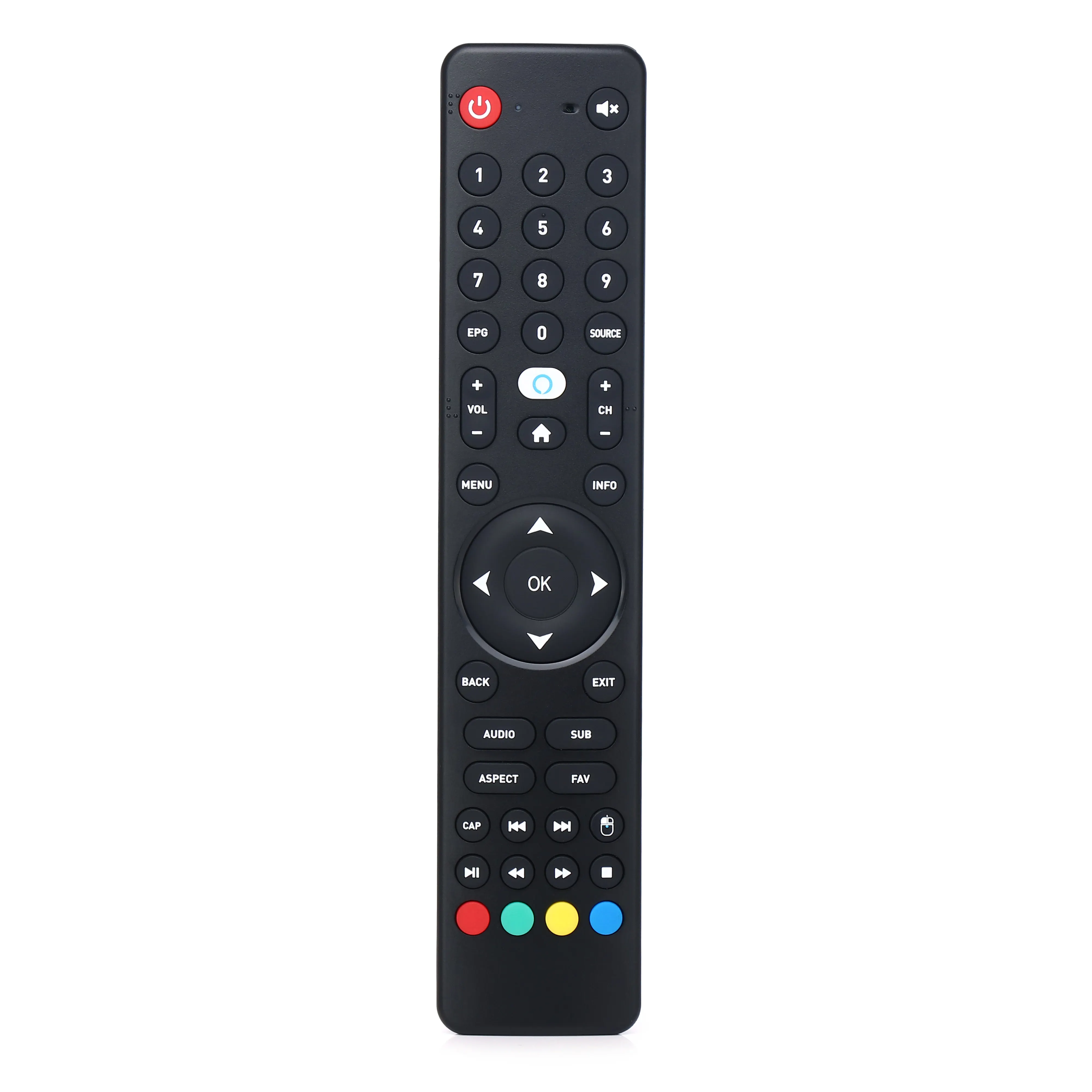 Controle remoto ir universal, controle para tv vcd dvd vcr