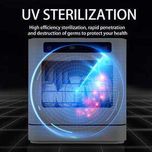 Itchen-lavaplatos de tamaño compacto, lavaplatos de mesa inteligente, ahorro de espacio - Product Image 5