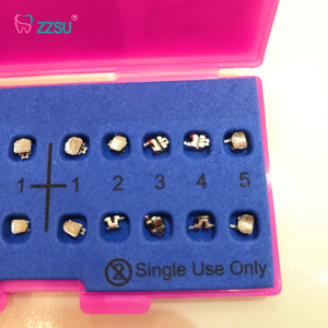 Appareils orthodontiques dentaires Roth, brackets orthodontiques métalliques auto-ligaturants, certifiés CE, appareils dentaires - Product Image 5