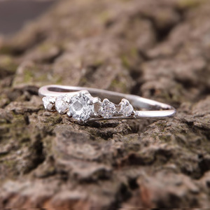 Anillo Geométrico Apilable para Mujer, Elegante Joyería de Moda para Uso Diario - Product Image 2