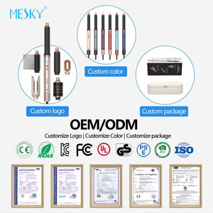 Outil de coiffage des cheveux Mesky, <span class=keywords><strong>brosse</strong></span> à air chaud électrique ionique Bldc haute vitesse 5 en 1, multi-styler, sèche-cheveux - Product Image 5