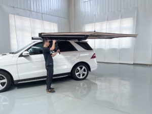 Fabbrica OEM Ripstop 600D oxford quattro stagioni retrattile impermeabile grande <span class=keywords><strong>copertura</strong></span> 270 gradi tenda <span class=keywords><strong>da</strong></span> <span class=keywords><strong>sole</strong></span> Freestand Foxing - Product Image 2