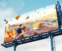Panel Programable LED P5mm SMD 320x160mm, Resistente al Agua, para Publicidad Exterior en Carreteras