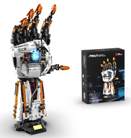 Ensemble de blocs de construction robotisés motorisés H1001, 1628 pièces, application et télécommande, jouet STEM programmable pour les enfants de 8 ans et plus