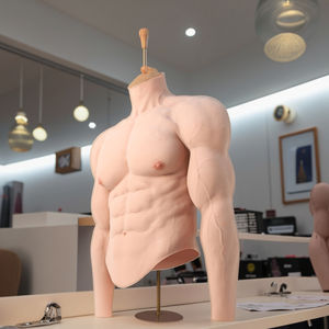 Costume Muscolare in Silicone Ruineng Versione Aggiornata, Forma di Petto Maschile con Braccia, Muscoli Finti Realistici per Halloween, Crossdresser, Transessuali - Product Image 2