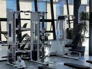 Machine Smith commerciale avec câble croisé 6-en-1 Cage de puissance multifonctionnelle pour l'entraînement musculaire complet du corps des femmes - Product Image 5