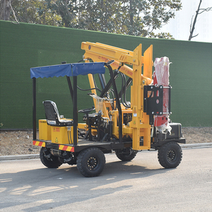 Pile driver sur roues fabriqué en Chine avec moteur Euro V pour la construction routière en Inde - Product Image 1