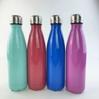Flacon sous vide Thermos à Double paroi de 500ml, bouteille en acier inoxydable pour impression par Sublimation