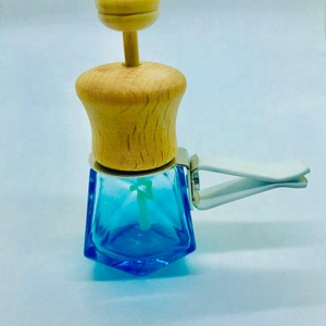 Botol Kaca Kosong Grosir untuk Diffuser Mobil, Penyegar Udara, Klip Ventilasi dengan Tutup Kayu dan Tutup Sekrup, Dicetak Sablon, Kapasitas 5ml/6ml - Product Image 3