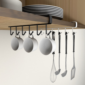 Crochets pour tasses <span class=keywords><strong>de</strong></span> vin en acier inoxydable, 1 pièce, <span class=keywords><strong>de</strong></span> cuisine, étagère à suspendre, porte-verre - Product Image 6