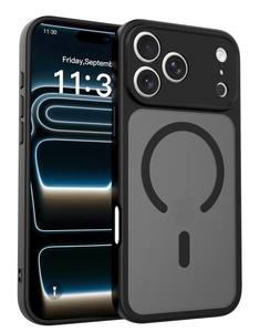 Coque de téléphone magnétique en TPU souple mat, protection intégrale antichoc semi-transparente pour iPhone 17 16 Series - Product Image 2