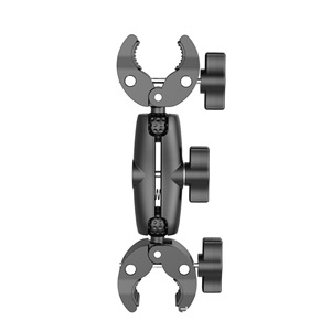 Caméra sportive pour moto à double tête puissante avec pince, pince puissante pour moto, selfie stick <span class=keywords><strong>invisible</strong></span>, double <span class=keywords><strong>fixation</strong></span> pour la conduite - Product Image 3