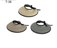 Nouvel arrivage T-38 : Chapeau pare-soleil respirant et élégant pour hommes et femmes – Produits de beauté à 1 dollar, vente chaude, fabriqué en Chine