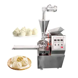 Industrial Automatic Steamed Stuffing Bun Momo Maker Chinese Baozi Making Machine Momo Roti Making Machine