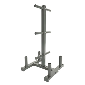 Panca Pesi <span class=keywords><strong>in</strong></span> Metallo Rinforzato con Telaio <span class=keywords><strong>in</strong></span> Ghisa e Porta Pesi a Foro Largo per Studio di Allenamento Personale e <span class=keywords><strong>Palestra</strong></span> Domestica - Product Image 4