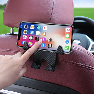High Quality 2 in 1 <strong>Car</strong> <strong>Hook</strong> With Phone Holder Headrest <strong>Car</strong> Organizers High Bearing Back Seat <strong>Car</strong> <strong>Hook</strong> Phone Holder - Product Image 4