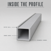Profils d'extrusion en plastique HIPS de haute qualité personnalisés par les fabricants - Durables, écologiques, certifiés ISO9001, marque Hongda