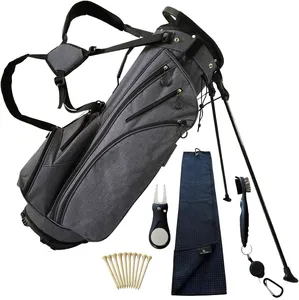 Free sample Best selling nylon golf stand bags custom golf bag manufacturer