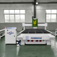 Mesa de Vacío Jinan Mosencnc 1325, Husillo de 5Kw con Cubierta Antipolvo, Controlador NK105/DSP A11, Máquina de Grabado CNC para Madera, Router CNC