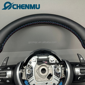 <span class=keywords><strong>Volant</strong></span> <span class=keywords><strong>de</strong></span> <span class=keywords><strong>voiture</strong></span> en cuir à fond plat, fourni par l'usine, pour BMW F01 F30 F10 F11 F18 F15 F20 F22 F25 F31 F07 F06 F12 F34, vente en gros - Product Image 3