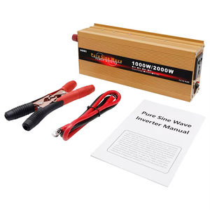 HOULI 12v dc إلى 220v ac 2000w موجة نقية محول طاقة <span class=keywords><strong>24v</strong></span> 48v 60v للسيارة 2000w dc إلى dc محول لسيارات ev - Product Image 6