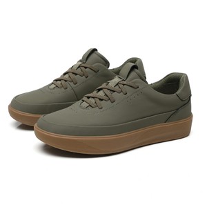 <b>Matte</b> Surface Leisure Shoes Street Walking Shoes Simple Vent Hole Design Comfort Light Tan Flat Bottom All Season Daily Match - Product Image 3