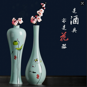 מפעל חרסינה מוכר בקבוקי יין רטרו מקרמיקה ישירות ויכול להתאים אישית את בקבוקי הטקילה על פי דגימות - Product Image 5