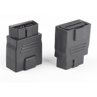 Adaptateur de testeur de voiture OBD2 16 broches mâle vers femelle, connecteurs de contact en cuivre pour ELM327 OBD 2, cordon d'extension pour ordinateur