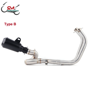 Sistema de Escape Completo con Silenciador y Tubo Medio para Motocicleta <span class=keywords><strong>KAWASAKI</strong></span> ER6N <span class=keywords><strong>ER6F</strong></span> NINJA650R Ninja 650 Z650 2017 2018 2019 <span class=keywords><strong>2020</strong></span> - Product Image 4