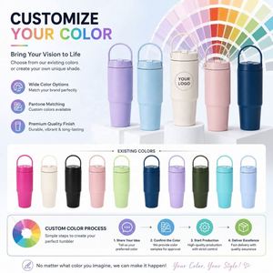 Vaso Térmico Portátil de Acero Inoxidable con Aislamiento al Vacío, Tapa con Popote Abatible, Antifugas, con Asa, 20oz/30oz, con Logotipo Personalizado - Product Image 6