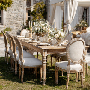 Rắn gỗ đám cưới tổ chức sự kiện bảng cho bàn ăn nhà hàng bên bàn ăn - Product Image 1