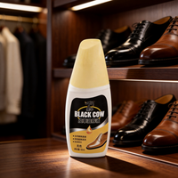 Líquido Nutritivo para Cuero Black Bull de 75 ml, Suaviza y Restaura la Flexibilidad del Cuero