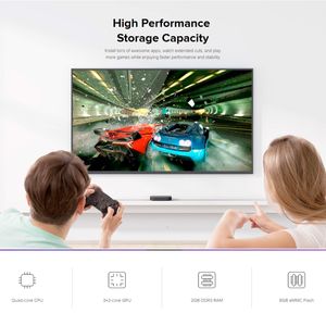 Bestseller: Xiaomi <span class=keywords><strong>TV</strong></span> Box S 2a Generazione, 4K HDR <span class=keywords><strong>TV</strong></span> 2GB+8GB con Telecomando Assistente, Lettore Multimediale in Streaming - Product Image 4
