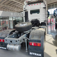 Camion tracteur diesel Sitrak 4x2 540 CV d'occasion, tête de tracteur poids lourd à bas prix pour la logistique de conteneurs